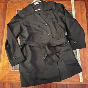 NEW Blair Black Rain Jacket Coat Large Lite Weight